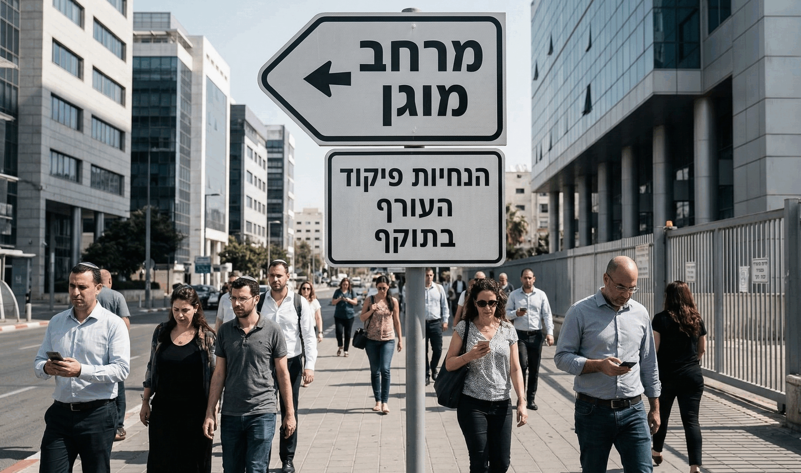 עדכון חשוב למעסיקים ולעובדים - הנחיות חדשות של פיקוד העורף עבודה במלחמה זכויות עובדים במלחמה